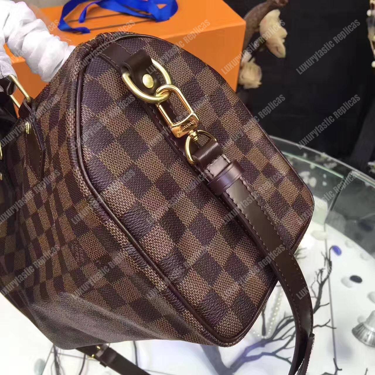 LV Speedy Bandouliere 25 Damier Ebene