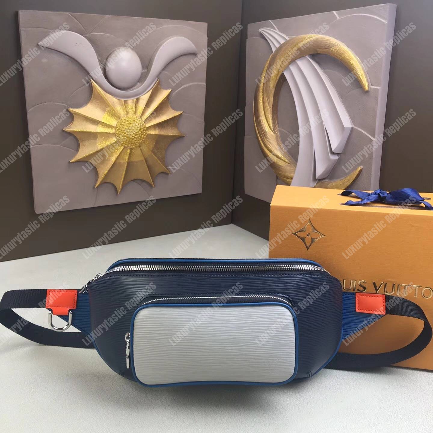 LV Bumbag Epi Leather Orange