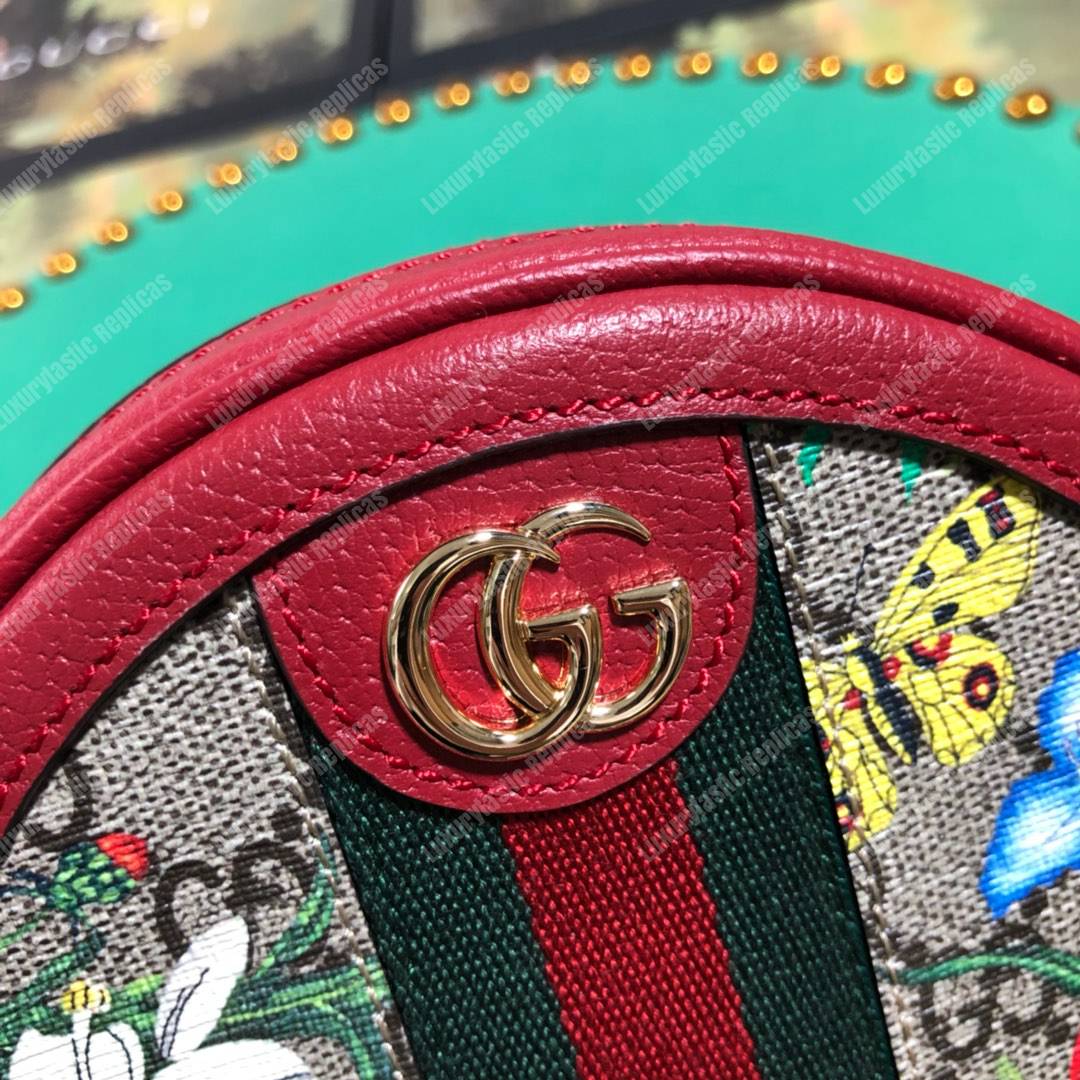 G*u*i ophidia gg flora mini backpack red