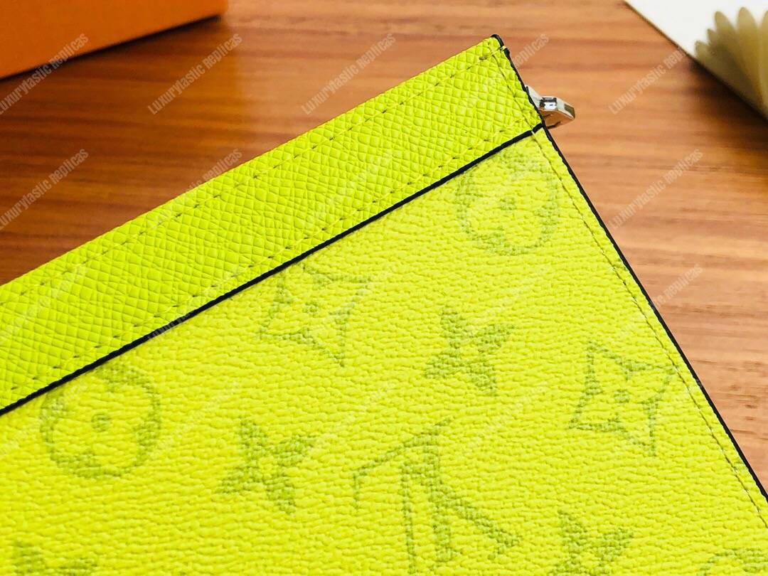 LV Pochette Voyage MM Monogram Yellow