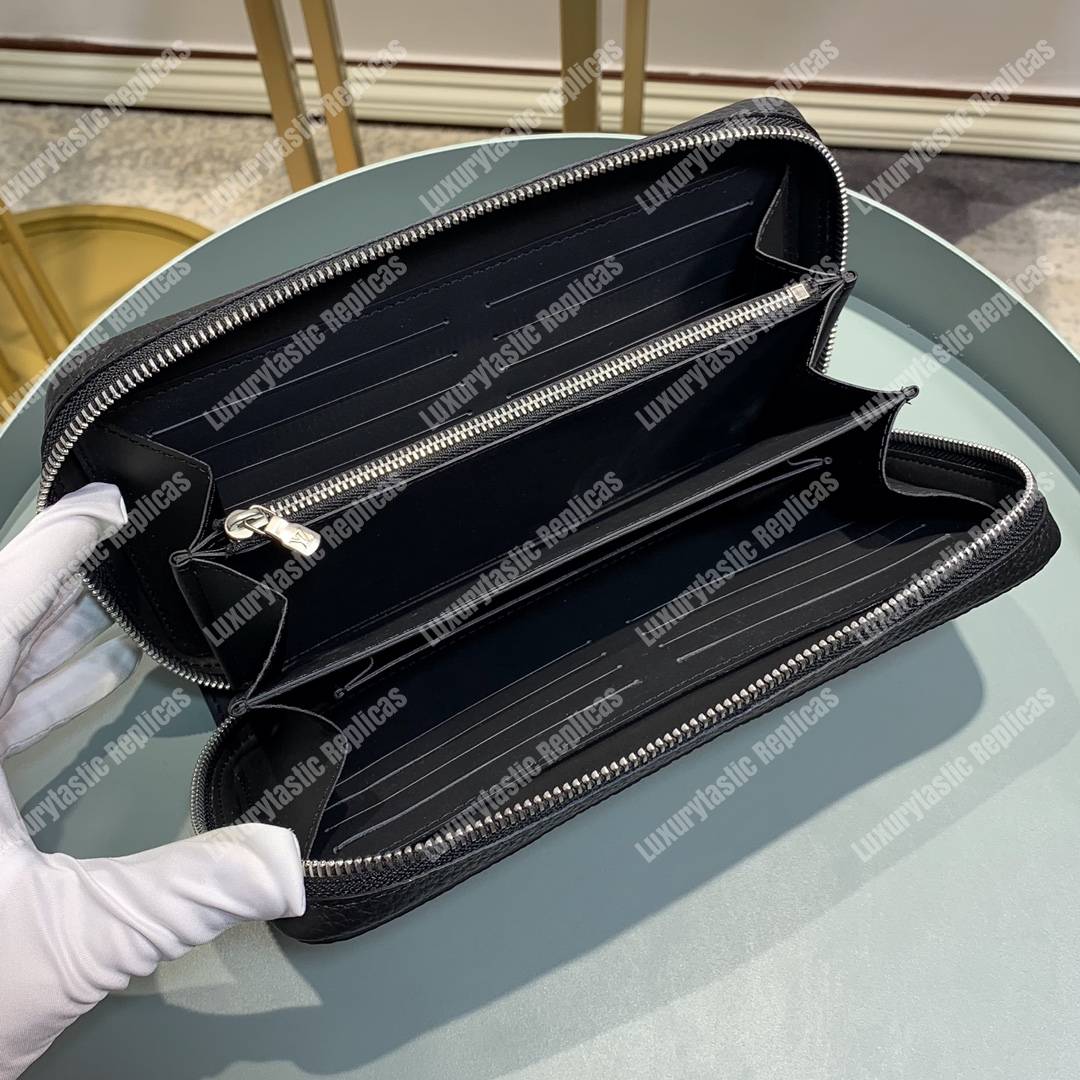LV Zippy XL Wallet Taurilon Leather
