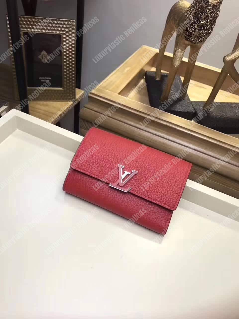 LV Capucines Compact Wallet