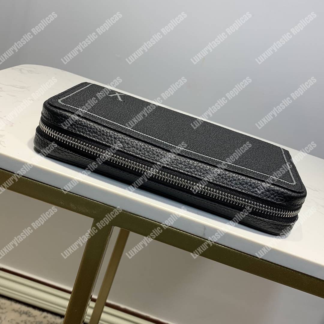LV Zippy XL Wallet Taurilon Leather