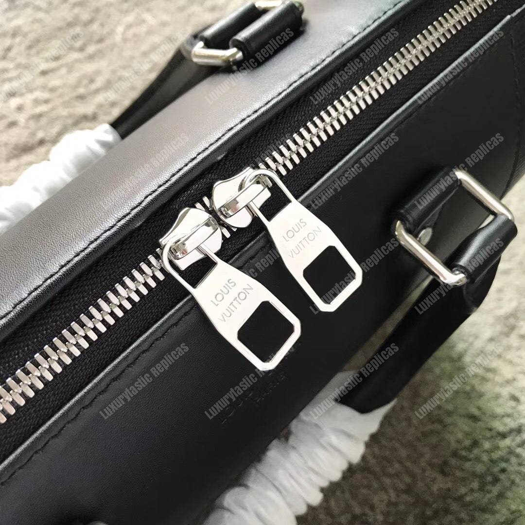 LV Porte-Documents Jour Epi Leather Noir