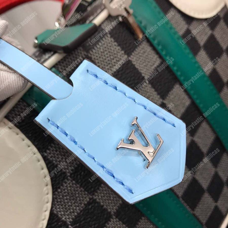 LV Mini Luggage BB Damier Black and White