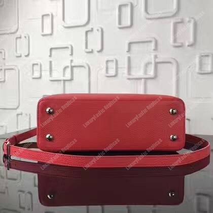 LV Capucines PM Red