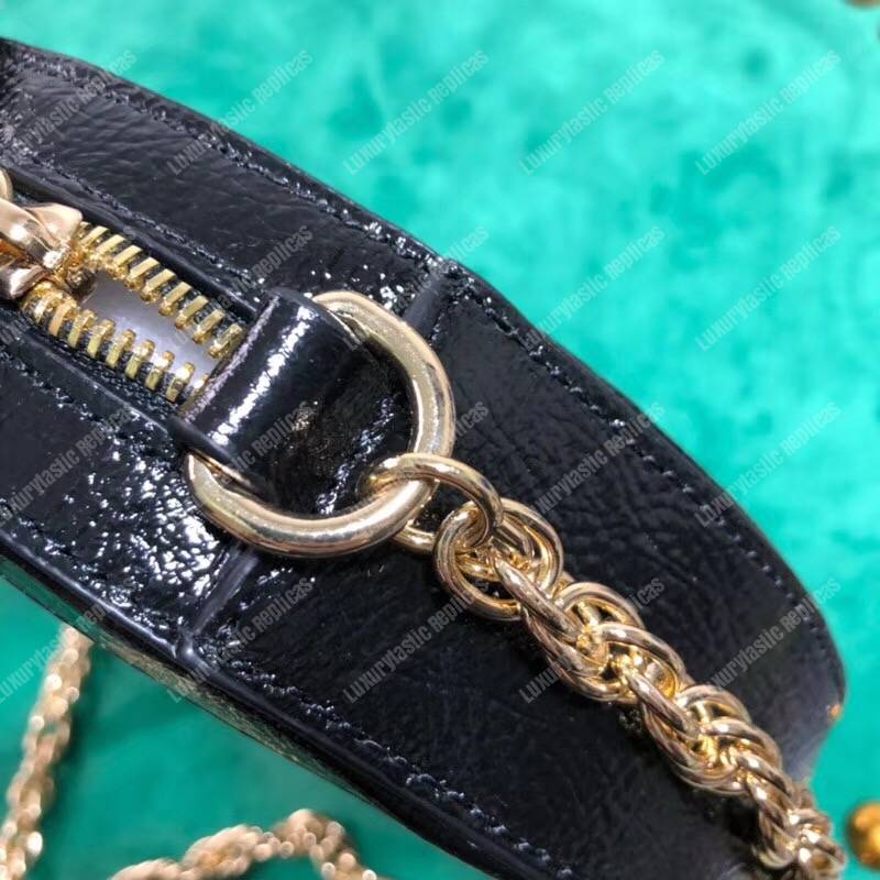 G*u*i ophidia mini round shoulder bag red