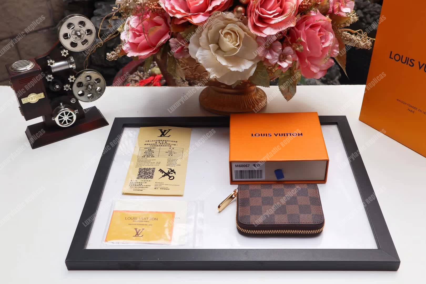 LV Zippy Coin Purse Damier Ebene