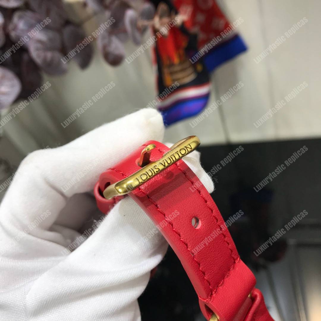 LV New Wave Bumbag Red