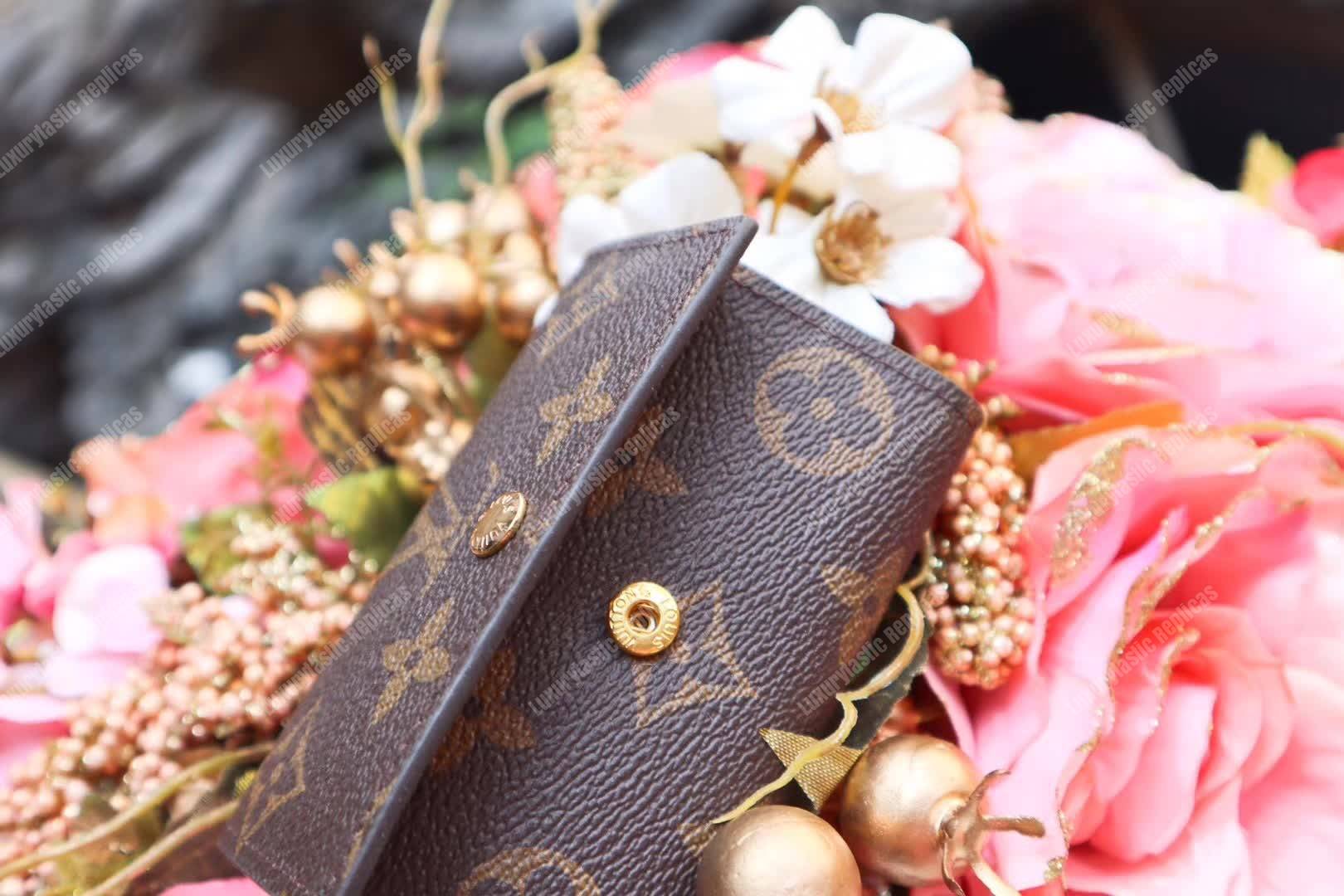 LV 6 Key Holder Monogram Canvas Armagnac