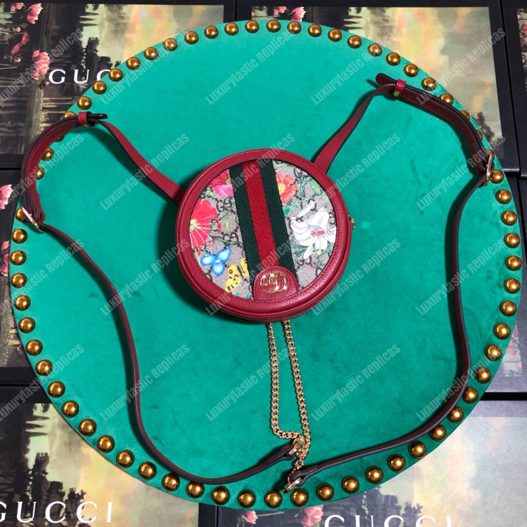 G*u*i ophidia gg flora mini backpack red