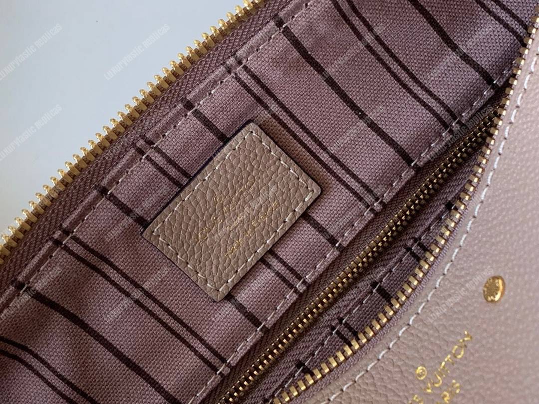 LV Speedy Bandouliere 25 Monogram Empreinte Leather Galet