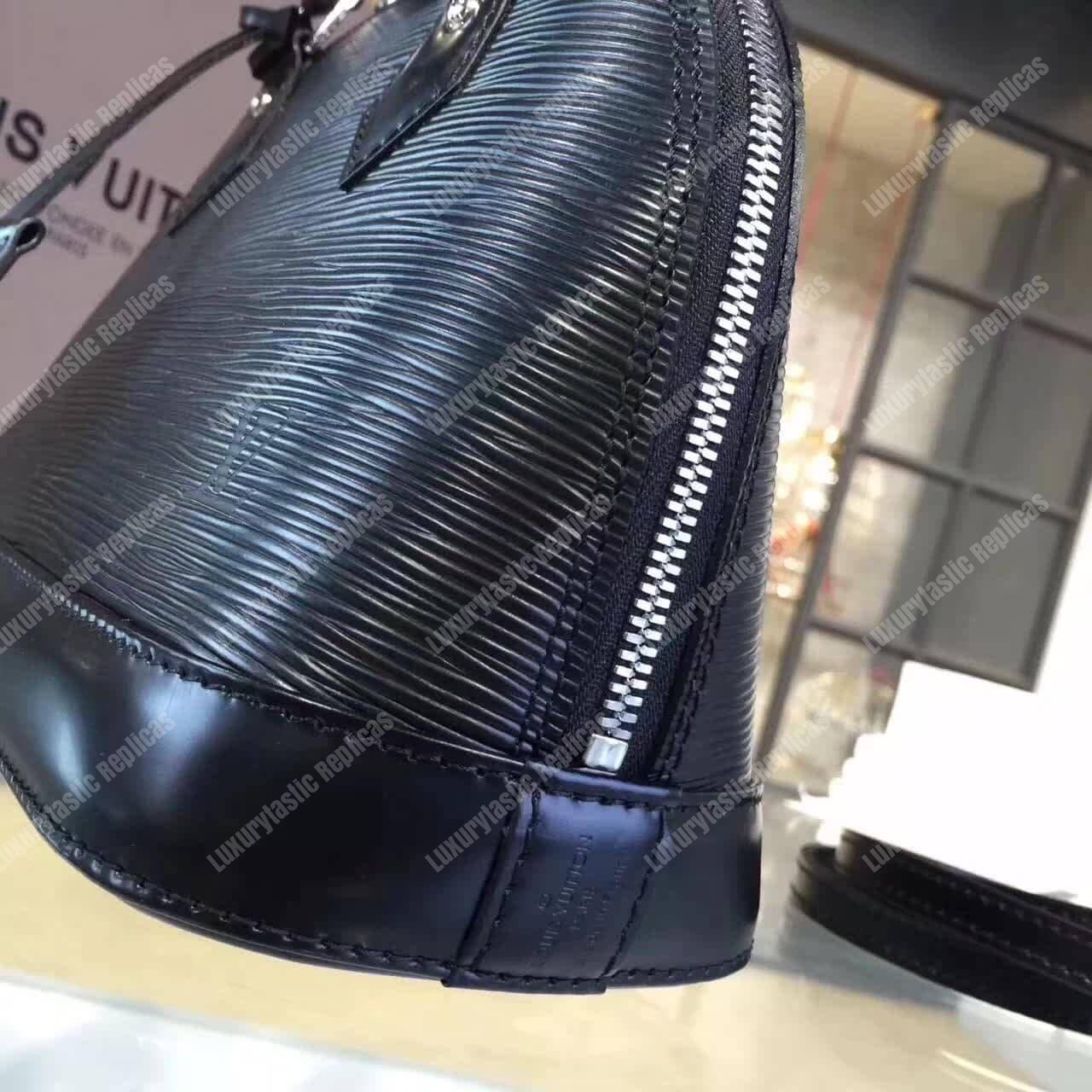 LV Alma BB Epi Leather Noir