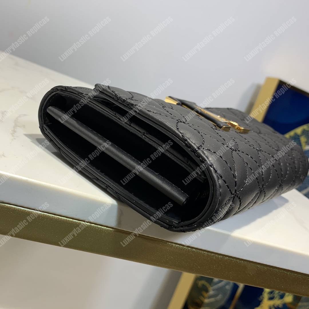 LV Capucines Wallet Noir