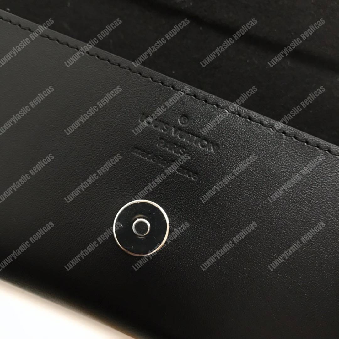 LV Glasses Case Monogram Eclipse Black