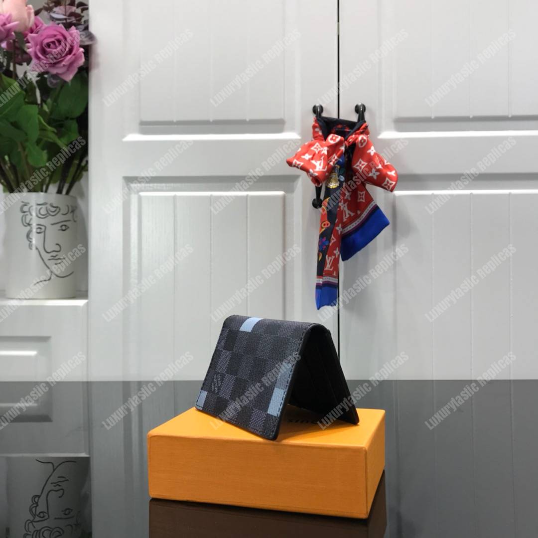 LV Pocket Organizer Damier Graphite Pixel