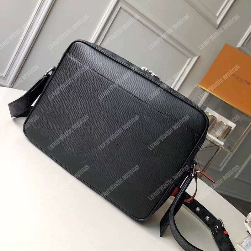 LV Nil Slim Epi Leather Damier Graphite Canvas