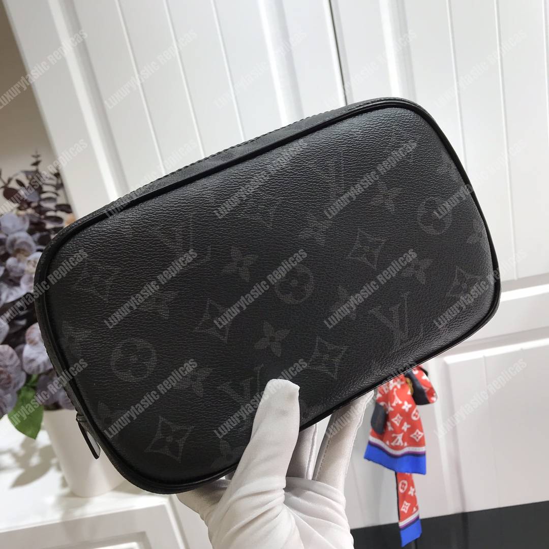 LV Toilet Pouch PM Damier Graphite Canvas