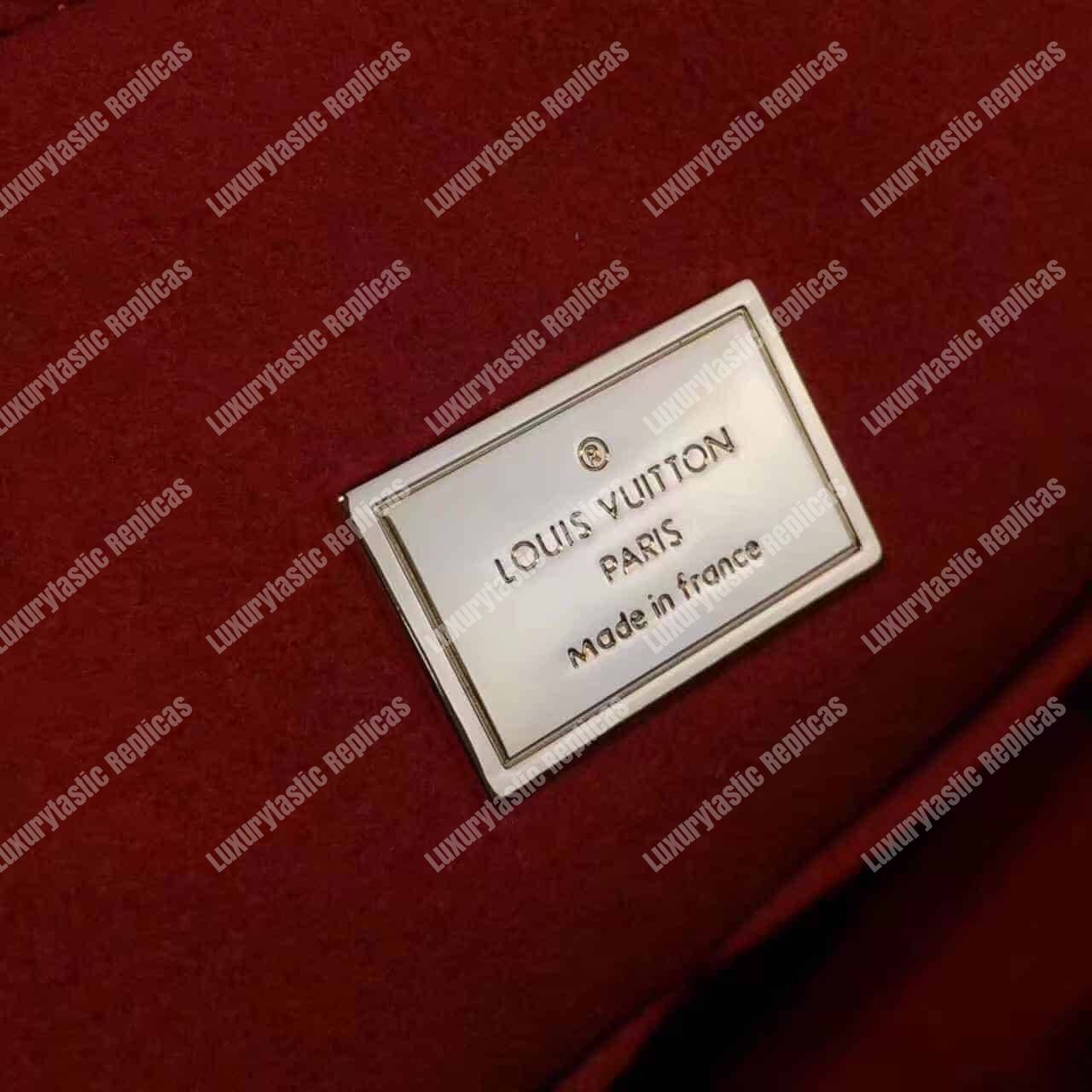 LV Melrose Monogram Vernis Cherry