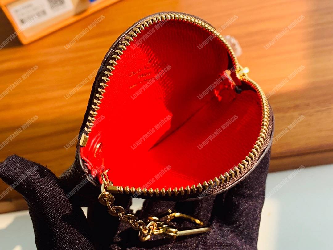 LV Round Coin Purse Monogram Canvas