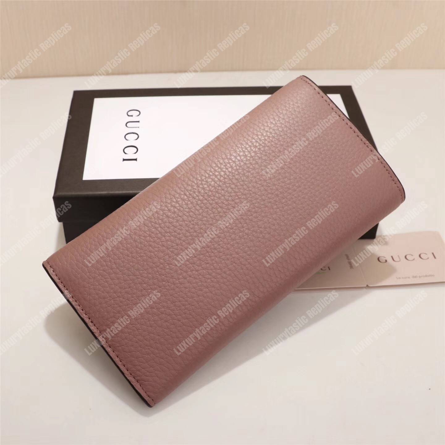 G*u*i gg marmont continental wallet magnolia