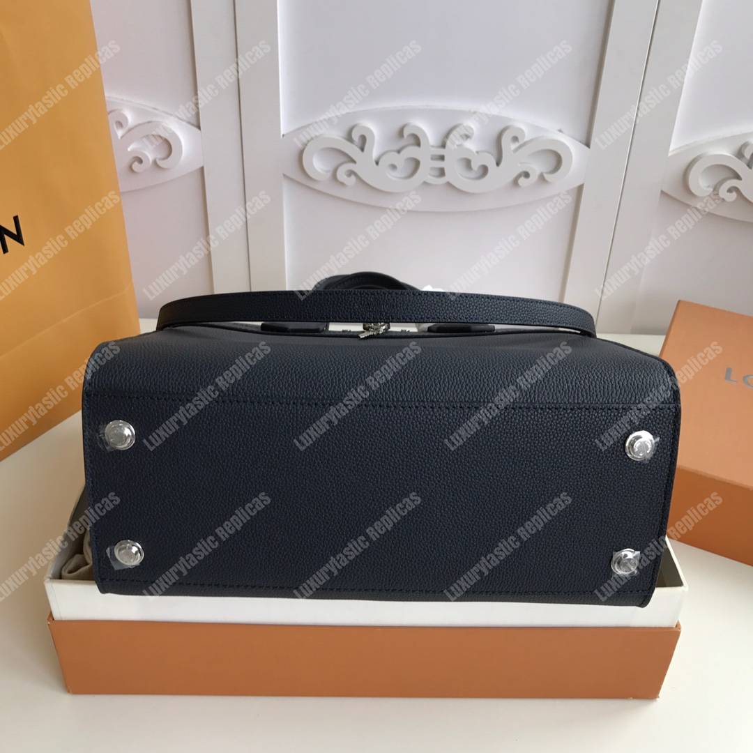 LV City Steamer MM Autres Cuirs Noir