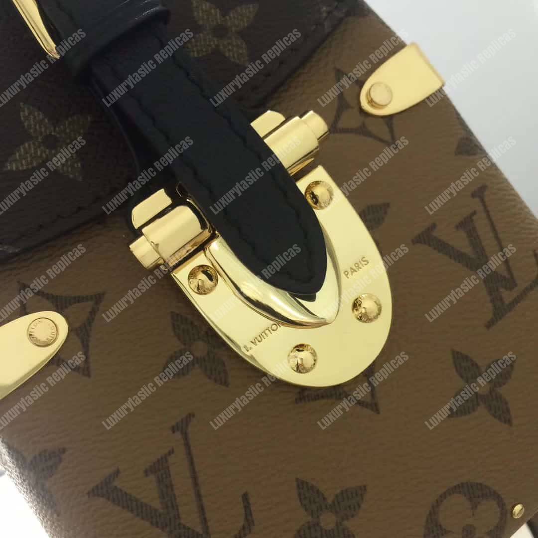 LV Camera Box Crossbody Bag Reverse Monogram Canvas