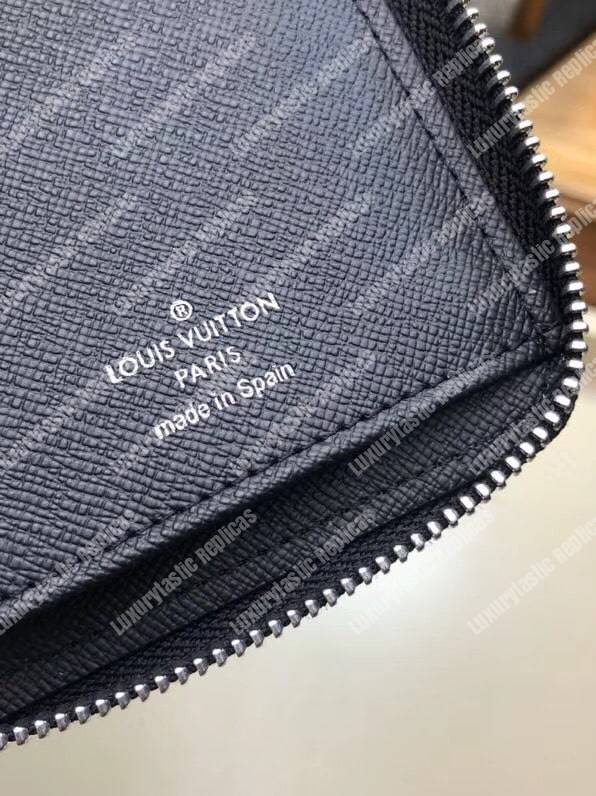 LV Zippy Wallet Vertical Taiga Leather
