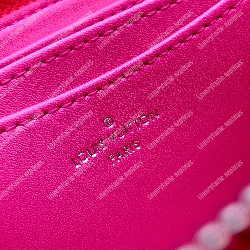 LV Zippy Coin Purse Patent Leather Monogram Berlingot Pink
