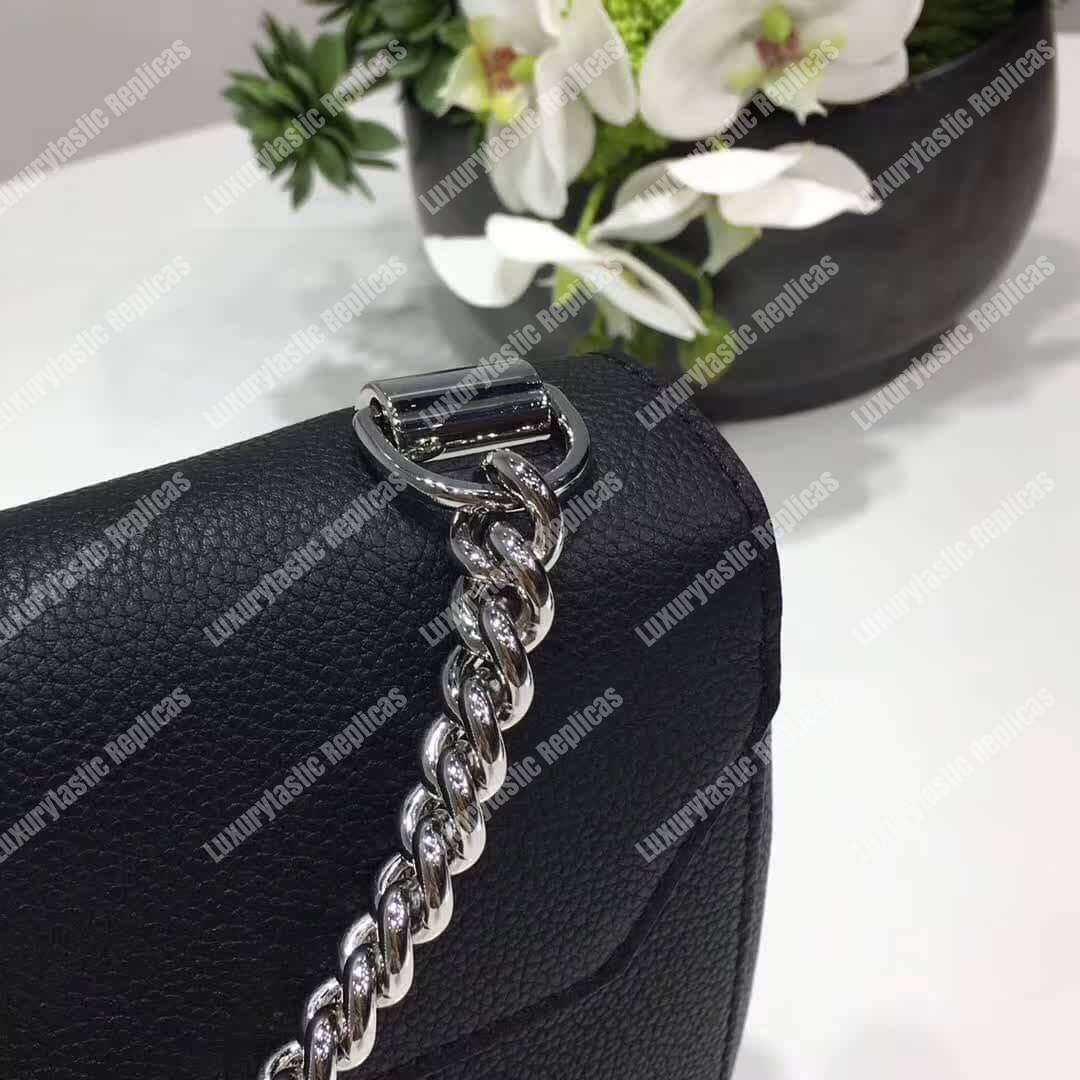 LV Lockme II BB Bag Taurillon Leather Noir