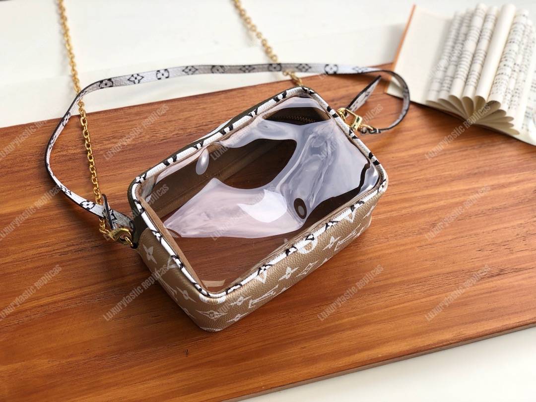 LV Beach Pouch Monogram Summer 2019 Khaki