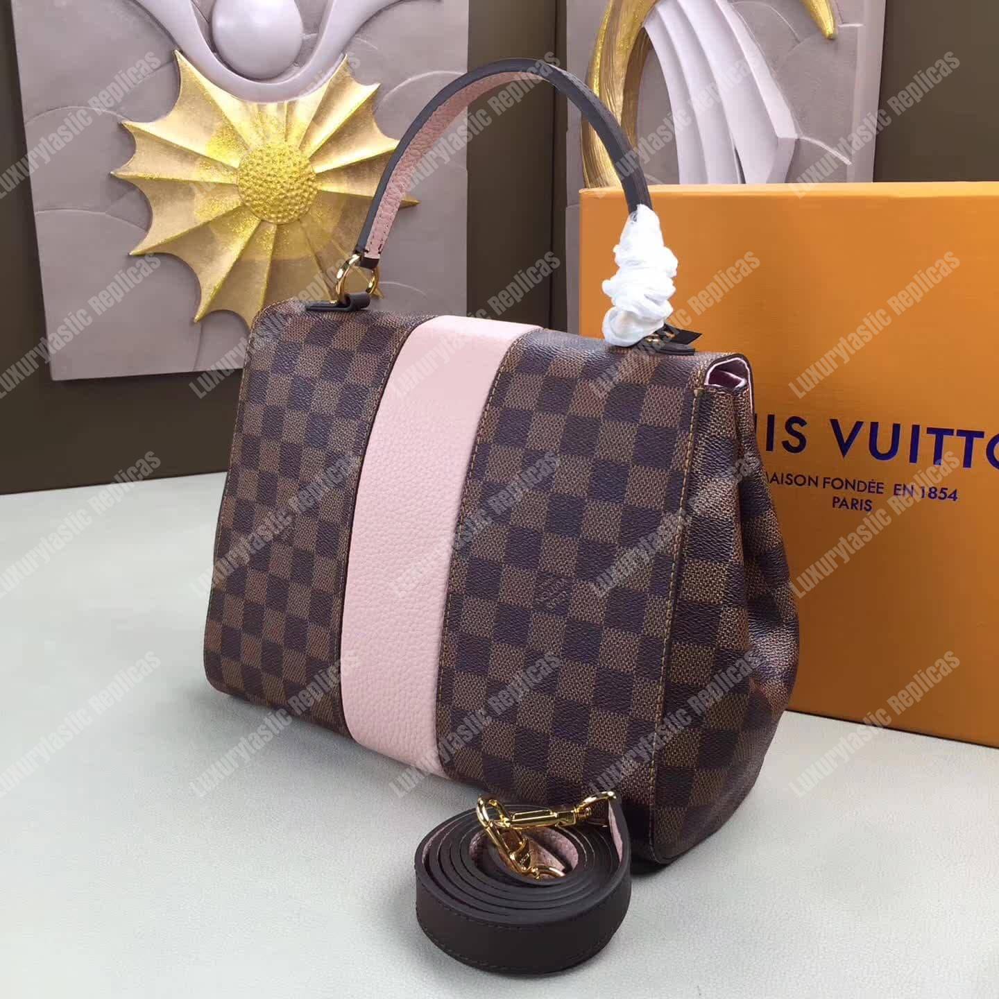 LV Bond Street BB Damier Ebene Magnolia
