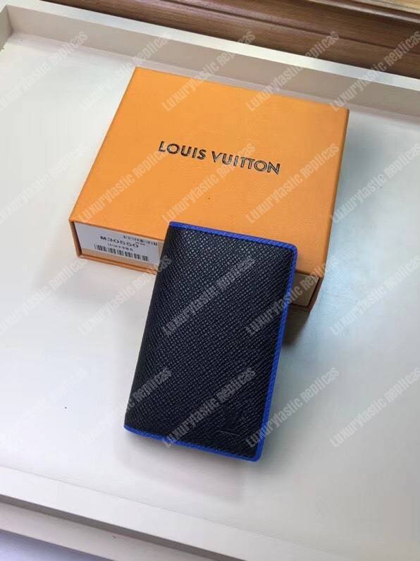 LV Pocket Organizer Taiga Leather