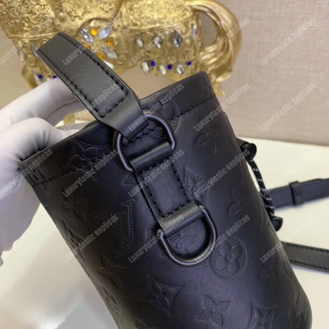 LV Chalk Nano Bag G65 Monogram Black
