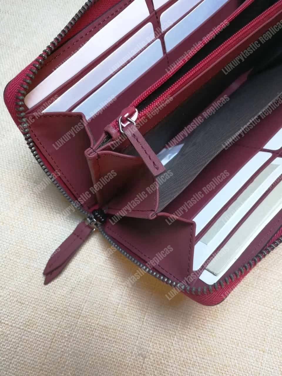 G*u*i gg blooms sup*e zip around wallet antique rose