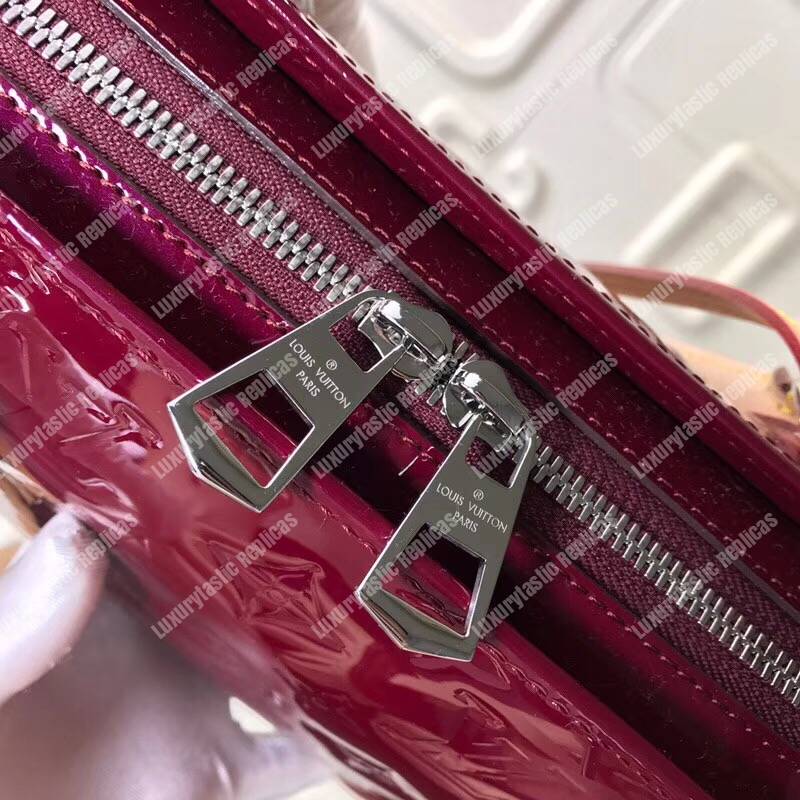 LV Monogram Vernis Neo Triangle Bag Amethyste