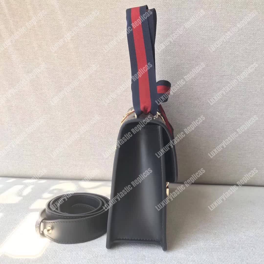 G*u*i sylvie small shoulder bag black