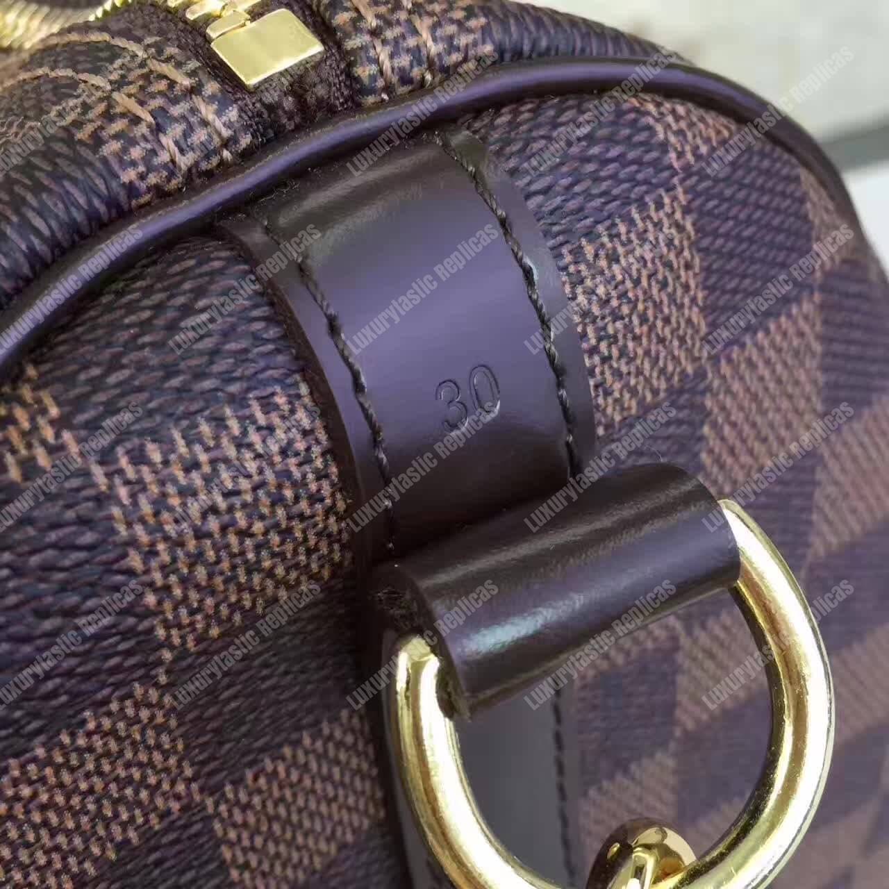 LV Speedy Bandouliere 30 Damier Ebene