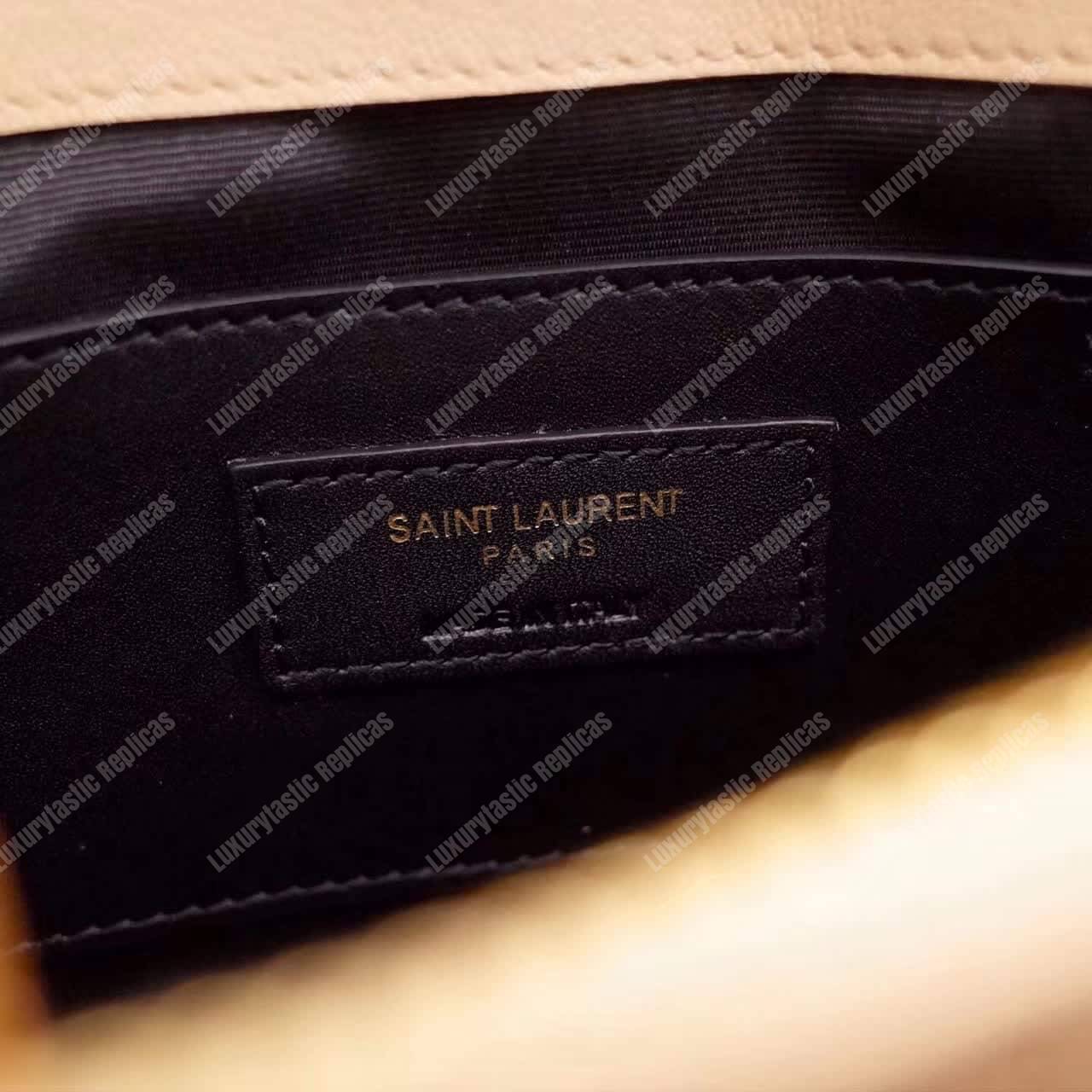 Saint Laurent Classic Medium College Monogram Powder