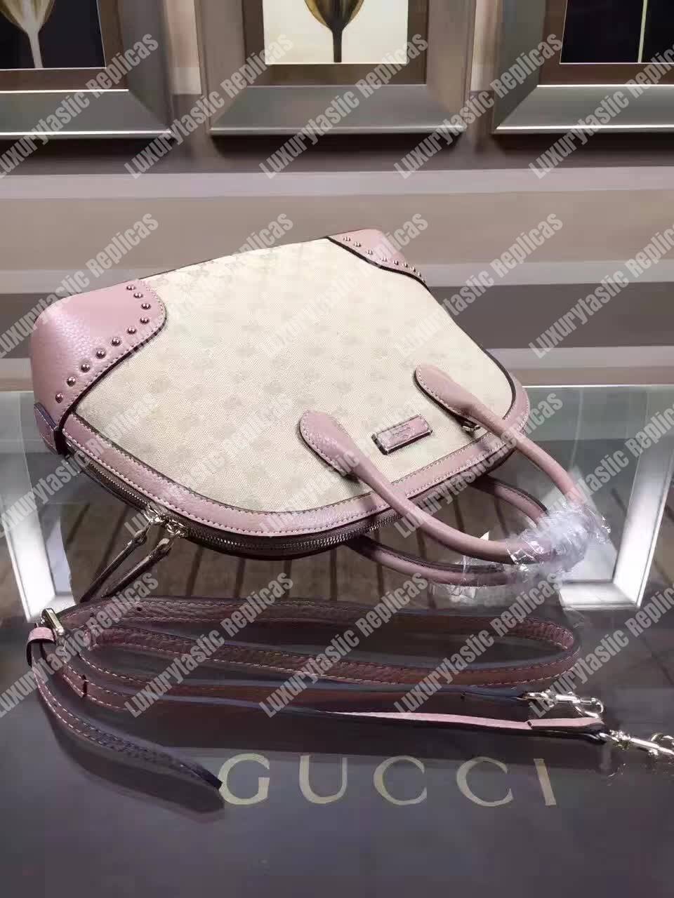 G*u*i gg canvas top handle bag magnolia