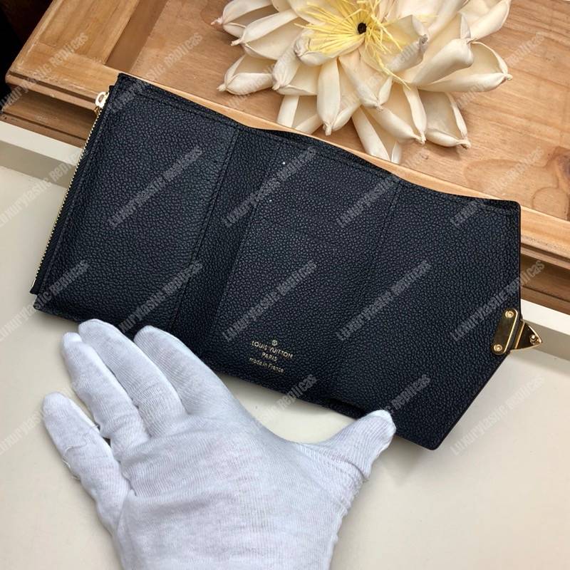 LV Pallas Compact Wallet Monogram Noir
