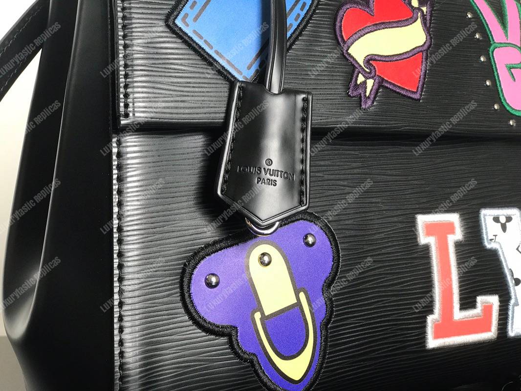 LV Cluny BB Epi Leather Luxury Trunkmaker Black