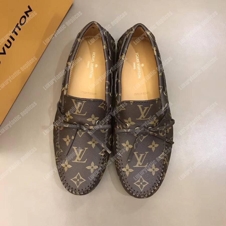 LV Arizona Moccasin Monogram