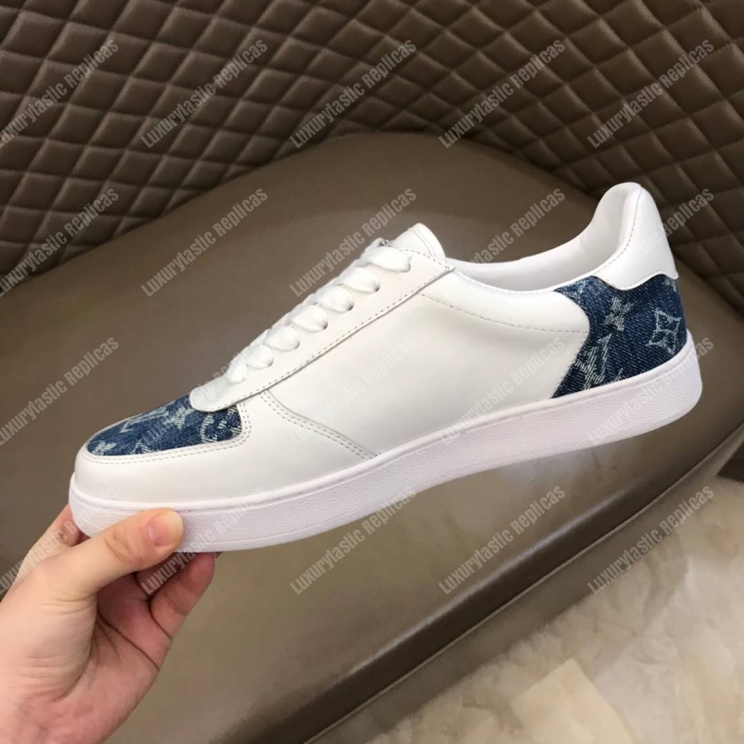 LV Rivoli Sneakers Monogram Blue
