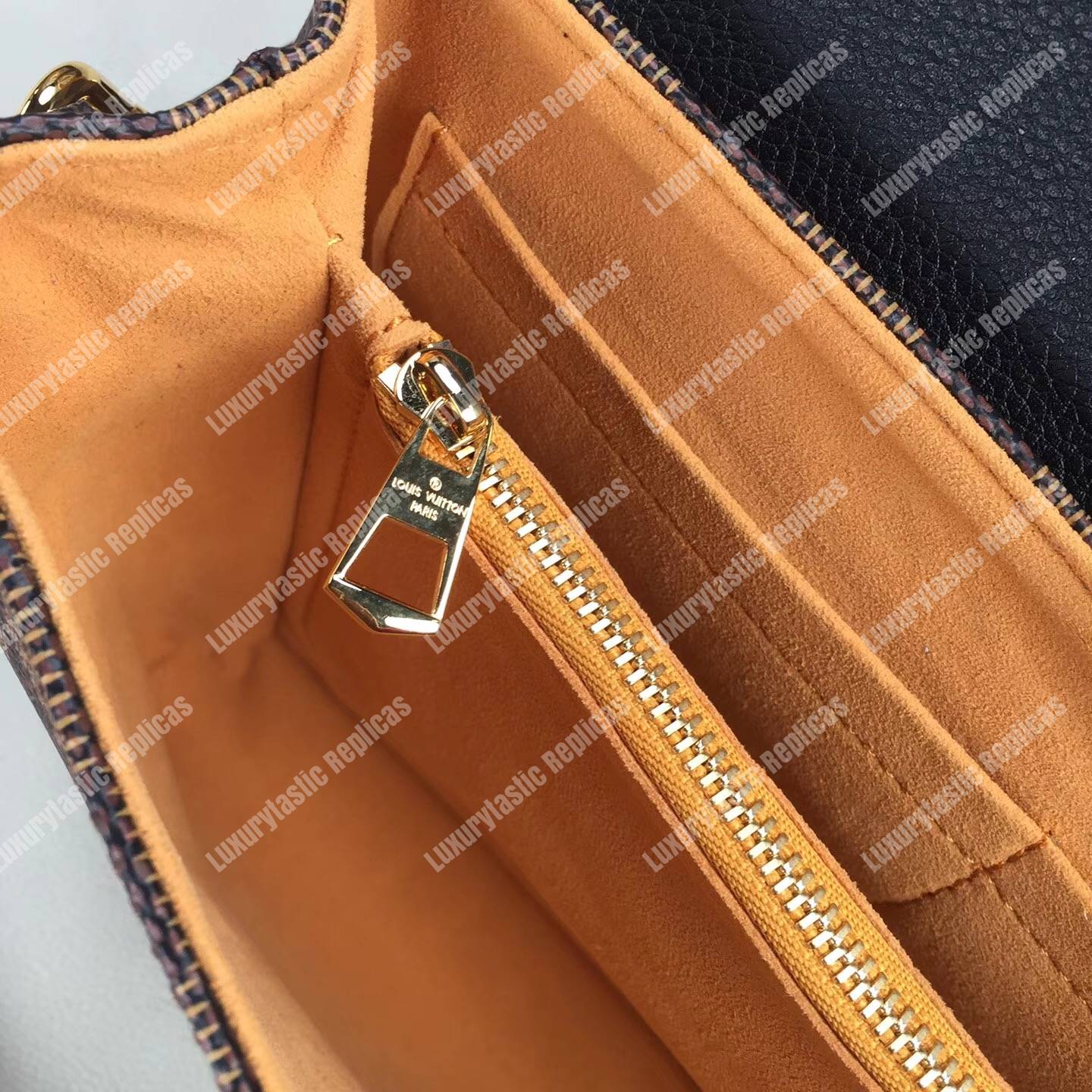 LV Clapton PM Damier Ebene Noir