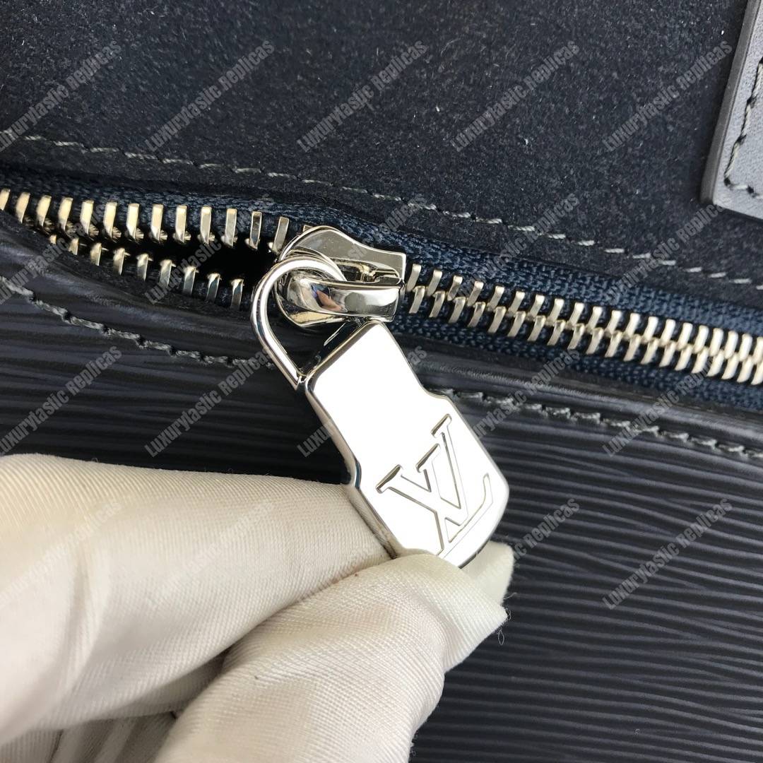 LV Harrington Messenger Bag PM Epi Leather Bleu Marine