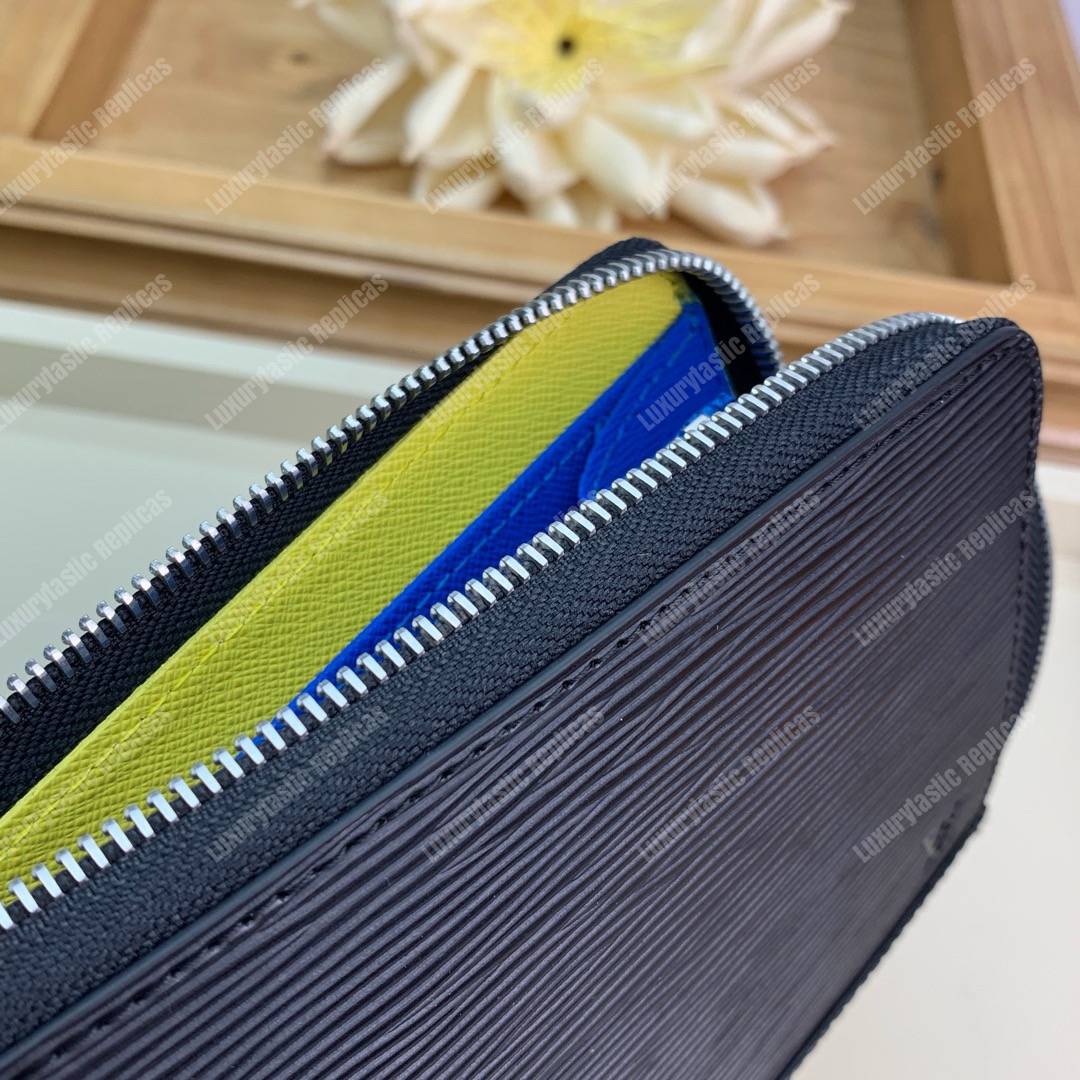 LV Zippy Organizer Epi Leather Damier Graphite