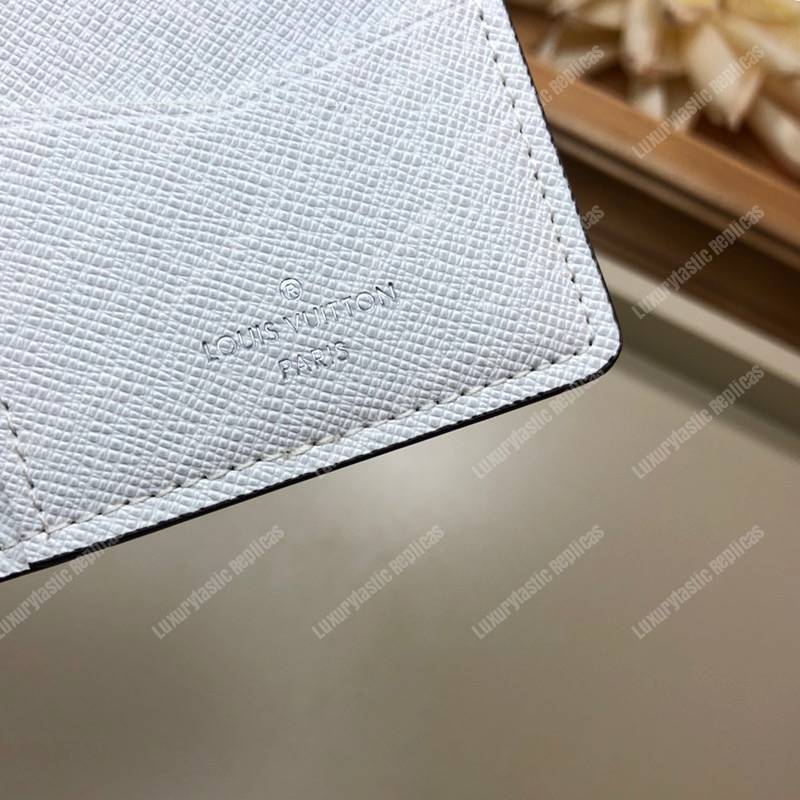 LV Pocket Organizer Monogram White