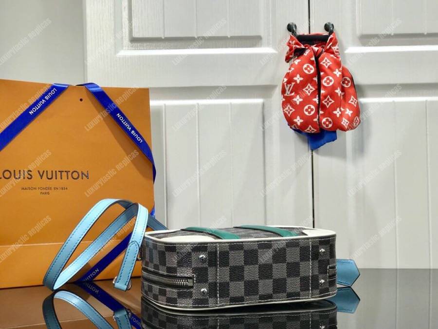 LV Mini Luggage BB Damier Black and White