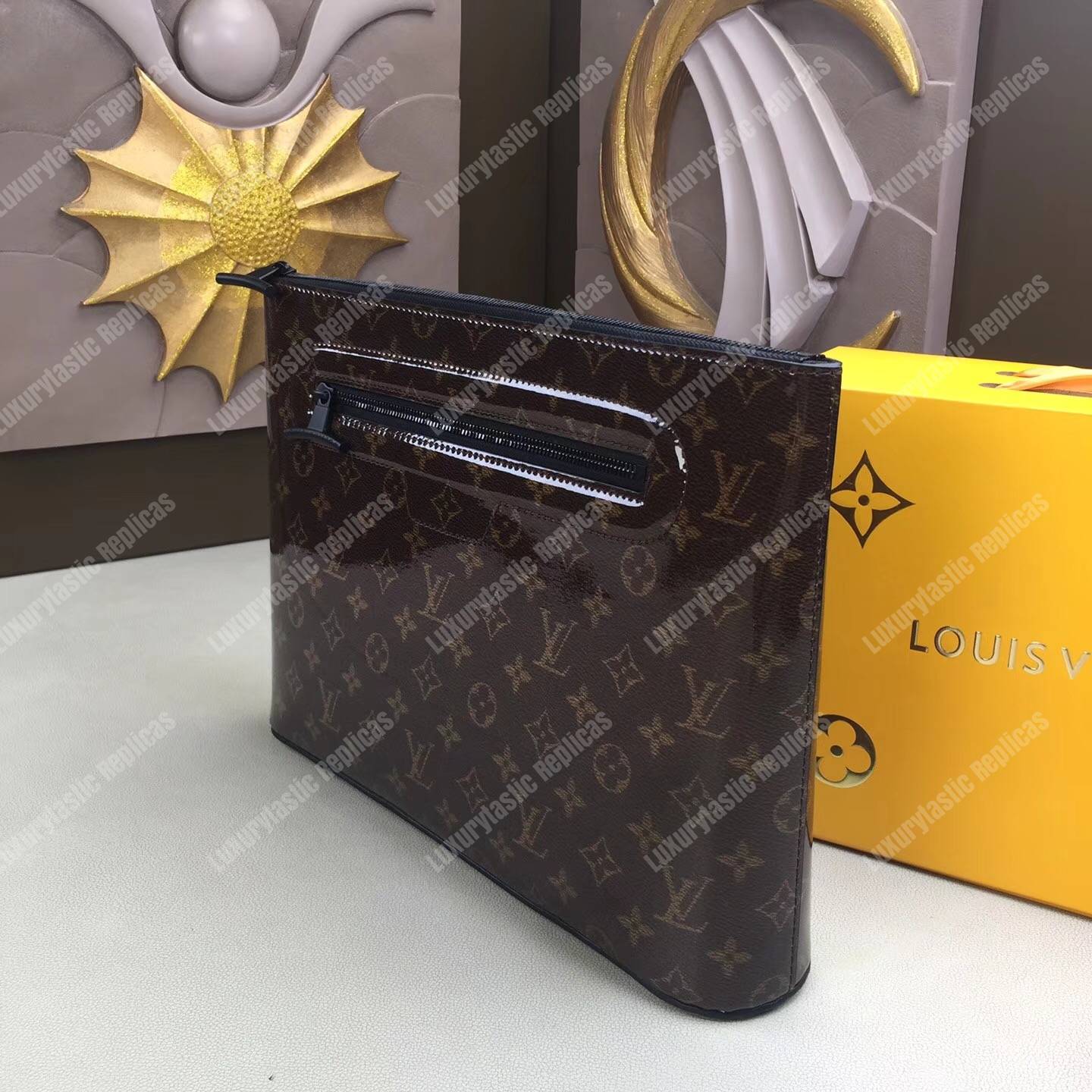 LV Pochette Cosmos Monogram Glaze